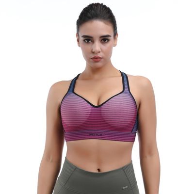 Yoga Sports BH naadloze racerback &amp; slotgat in de rug voor luchtstroom