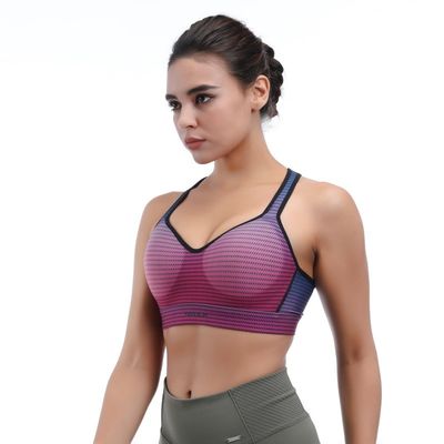Yoga Sports BH naadloze racerback &amp; slotgat in de rug voor luchtstroom