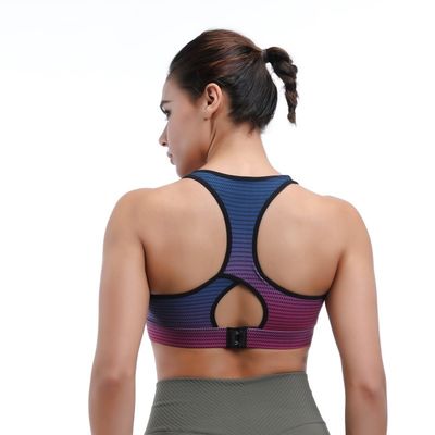 Yoga Sports BH naadloze racerback &amp; slotgat in de rug voor luchtstroom