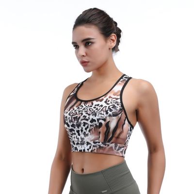 Naadloze racerback sport BH Kaasvrij Voor hardlopen Fietsen &amp; Pilates