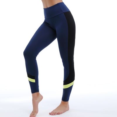Athleisure Leggings Stylish Ribbed Design Voor Gym Office Weekend Uitjes